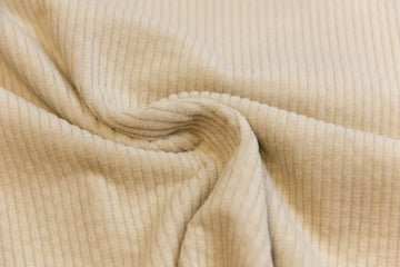 Breitcord elastisch, hellbeige, 0,5 m